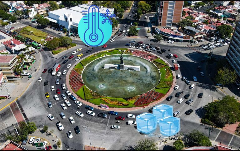 La temporada más fría en Jalisco ocurre a principios de año, aunque el descenso de las temperaturas inicia semanas antes de que concluya el año anterior. ESPECIAL / EL INFORMADOR y CANVA