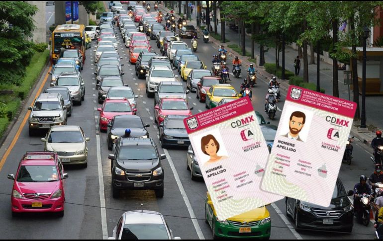 La jefa de Gobierno de la CDMX adelantó que la licencia permanente estará incluida en el paquete financiero del 2026.CANVA/ESPECIAL