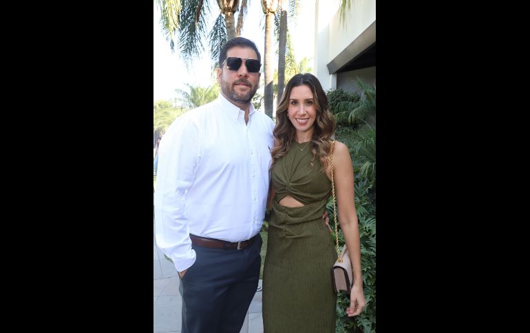 Germán Harper y Laura Gamboa. GENTE BIEN JALISCO / C. Jimeno