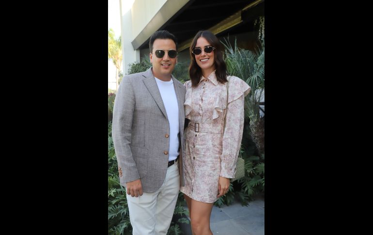 Abraham Chacón y Cristina de la Peña. GENTE BIEN JALISCO / C. Jimeno