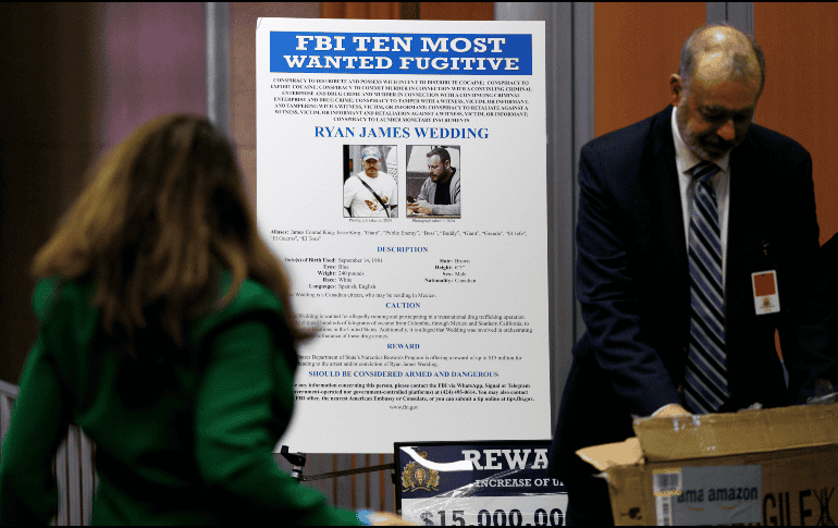 De acuerdo con el Departamento de Estado, tras su carrera deportiva, Ryan Wedding se dedicó al narcotráfico y su última base de operaciones conocida es México. EFE / W. Oliver