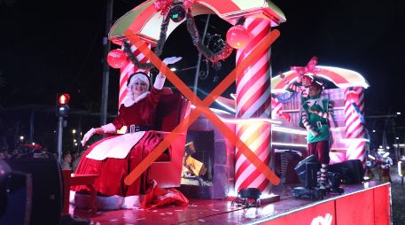 Señalan que es estrategia publicitaria disfrazada de desfile navideño familiar. EL INFORMADOR / ARCHIVO