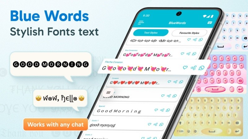 Con Blue Words podrás pintar de azul tus textos. ESPECIAL&nbsp;