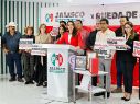 La dirigente tricolor afirmó que los jóvenes, de forma espontánea y voluntaria, se manifestaron ante el hartazgo social, el incremento en la violencia y la falta de justicia en México y en Jalisco. CORTESÍA