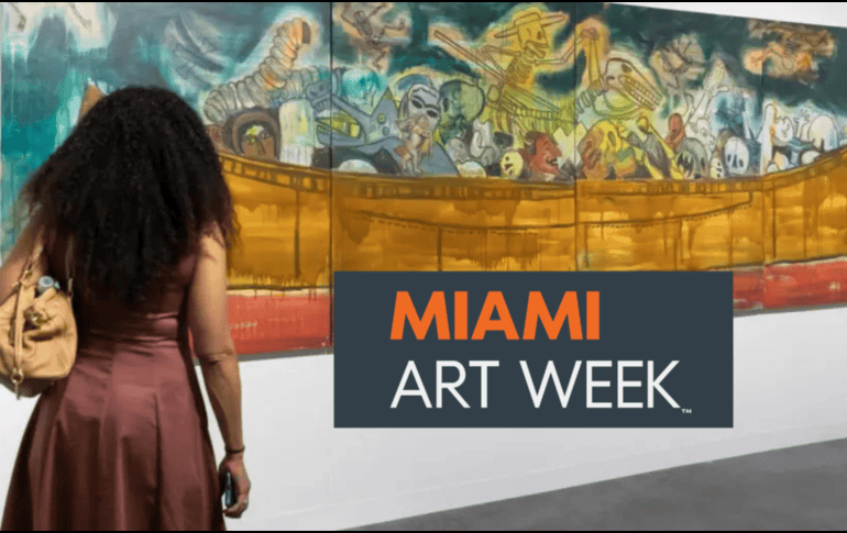 En la Semana del Arte en Miami Beach se podrán encontrar diversas ferias y exposiciones, que albergarán una gran cantidad obras de muchos países. Greater Miami & Miami Beach / miamiartweek.org / CANVA