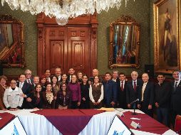 El encuentro se dio en un contexto político tenso, tras la marcha de la Generación Z realizada el pasado fin de semana en la Ciudad de México. X / @Claudiashein 