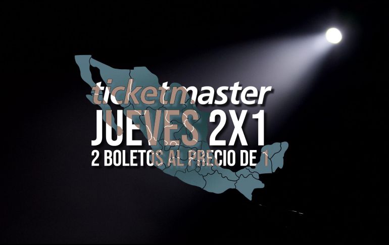 Ticketmaster tiene todos estos boletos al 2x1 solo hoy jueves 27 de noviembre. SUN / ARCHIVO