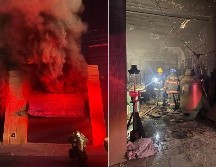 El incendio requirió la evacuación preventiva de 17 personas; no hubo lesionados. ESPECIAL / FACEBOOK Protección Civil GDL