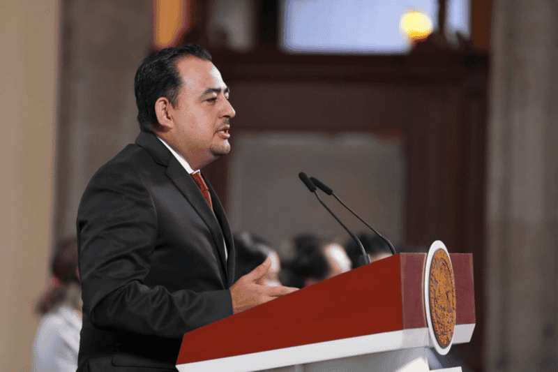 Julio César León Trujillo, coordinador nacional de Becas para el Bienestar. ESPECIAL/Gobierno de México