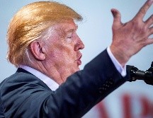 Solo hasta la detención de Epstein, Trump marcó un distanciamiento del magnate acusado de pederastia. EFE / ARCHIVO