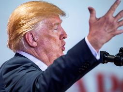 Solo hasta la detención de Epstein, Trump marcó un distanciamiento del magnate acusado de pederastia. EFE / ARCHIVO