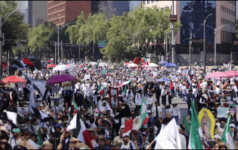 En redes sociales, ya circulan algunos videos que dan cuenta de cómo se ha vivido la segunda marcha de la Generación Z en la Ciudad de México. SUN / ARCHIVO