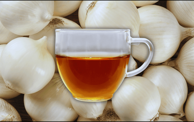 El té de cebolla se recomienda para disminuir el riesgo de tener infecciones. ESPECIAL / CANVA