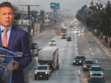 Pablo Lemus recordó que esta mañana se hizo la apertura de los primeros carriles de la carretera a Chapala, aclaró que quedarán cuatro carriles pendientes para abrir. EL INFORMADOR / A. Navarro