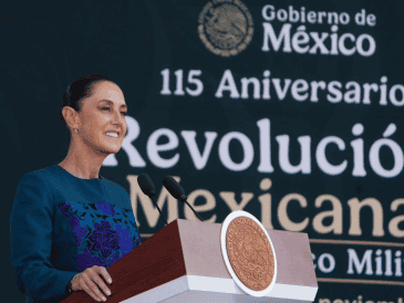 Desde el Zócalo, Sheinbaum reiteró que la Cuarta Transformación se mantiene sólida y respaldada por la ciudadanía. CORTESÍA