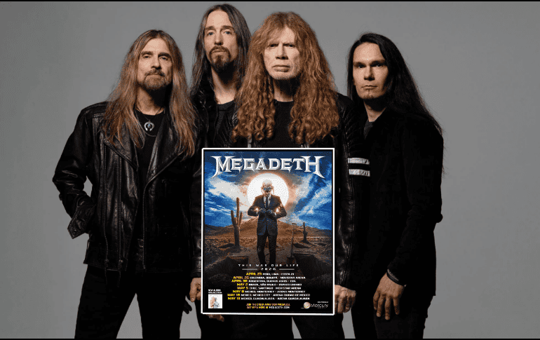Megadeth anuncia su retiro y organiza un gran tour final para despedirse del mundo. ESPECIAL