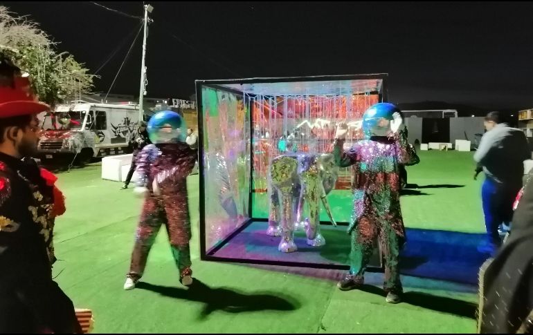 Zona VIP del Festival Internacional del Globo 2025 en León, Guanajuato. GENTE BIEN • X. MARTÍNEZ.