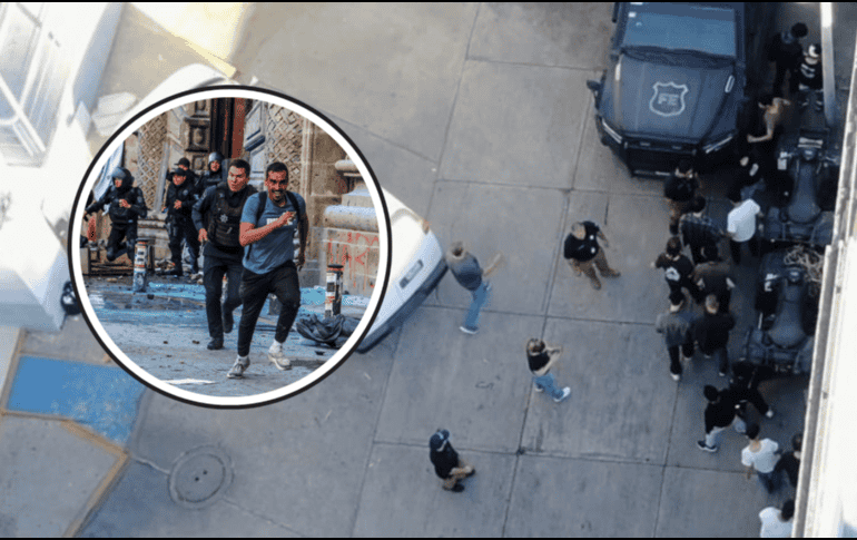 A las 32 personas restantes, al no acreditarse que hubieran cometido o participado en el delito señalado, se les otorgó auto de no vinculación a proceso. EL INFORMADOR / ARCHIVO / SECRETARÍA DE SEGURIDAD PÚBLICA / CANVA