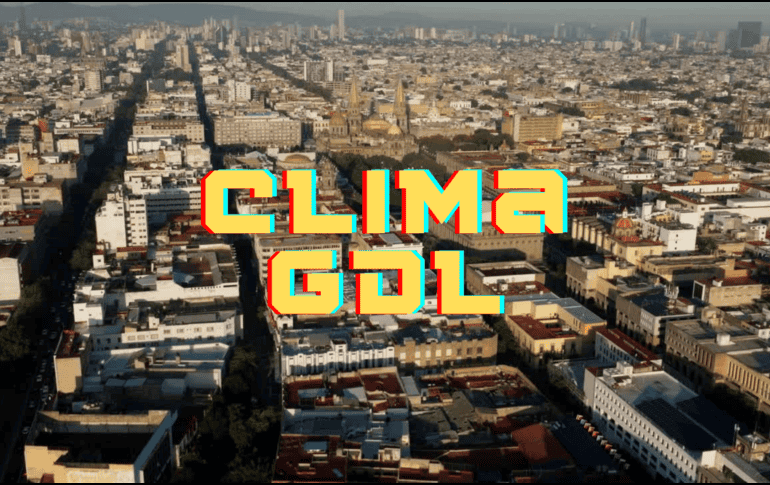 El pronóstico del clima para Guadalajara este viernes es de lluvia, pero disminuye a partir de mañana sábado. ESPECIAL / CANVA