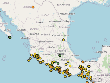 Sismos En Vivo este 21 de noviembre en México. ESPECIAL / SSN