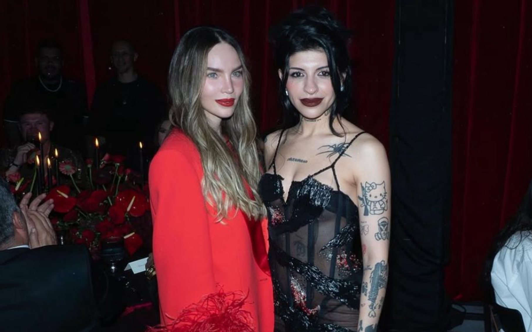 Belinda y Cazzu por fin se conocieron. ESPECIAL / IG / @gqmexico