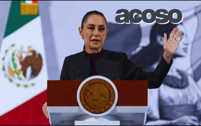 Sheinbaum explica cómo va el proceso de la denuncia que presentó contra el hombre que la acosó en días pasados. SUN / H. Salvador