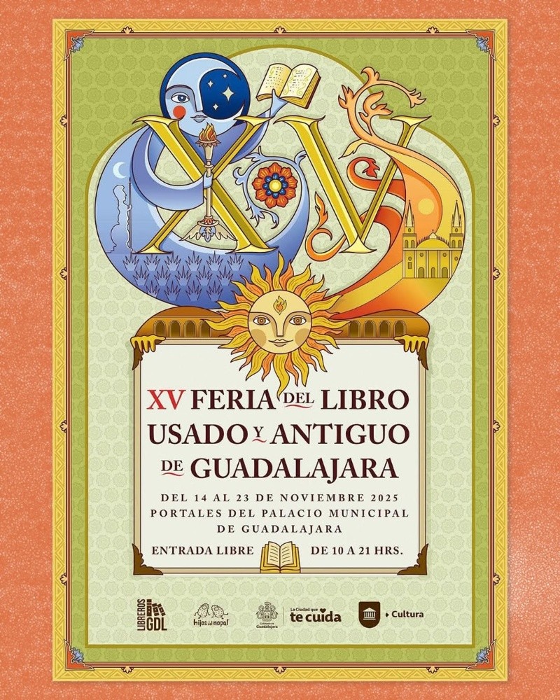 La Feria del Libro Usado y Antiguo de Guadalajara es ideal para los que desean darse un chapuzo en el pasado. INSTAGRAM/@libreroenandanzas