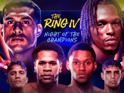 Cuatro títulos mundiales en cuatro categorias de peso una noche de campeones. DAZN.COM/ESPECIAL