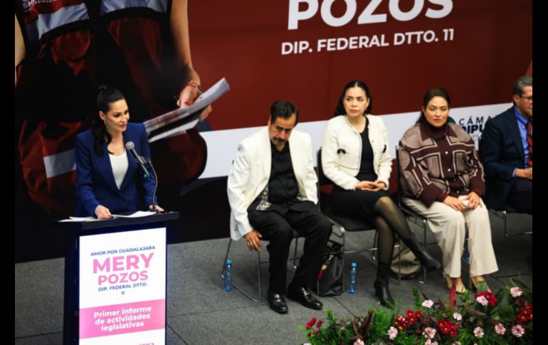 Mery Gómez Pozos también abordó la asignación de recursos a la Entidad, indicando que Jalisco es una de los estados que más recursos federales recibe. EL INFORMADOR/ J. Acosta