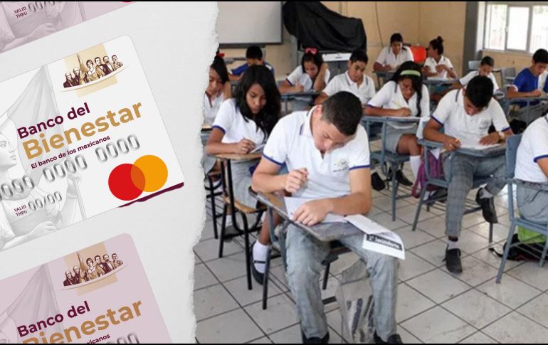 Durante el resto de 2025, la Beca Rita Cetina se dirigirá a estudiantes de secundaria. ESPECIAL / Gobierno de México y CANVA