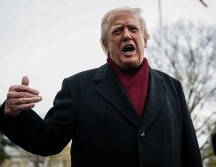 Esto dijo Trump cuando se enteró del arresto de Jair Bolsonaro.  EFE / EPA / GRAEME SLOAN / POOL