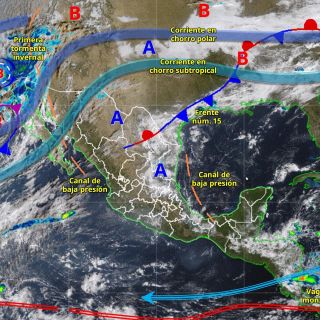 Frente Frío 16: ¿Cuándo concluirá su paso por México?