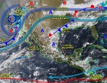 Las condiciones climáticas serán particularmente severas, con valores que podrían caer por debajo de los –10 grados Celsius y con posibilidad de nieve o aguanieve. ESPECIAL/ SMN.