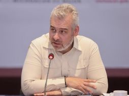 Ramírez Bedolla pidió estar atentos a la Fiscalía General del Estado de Michoacán y al secretario de Seguridad Omar García Harfuch. ESPECIAL/ X/ @ARBedolla