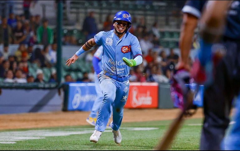 Jared Serna anotó la última carrera del juego. CORTESÍA/Charros de Jalisco