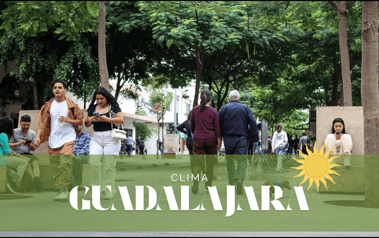 Conoce el pronóstico del tiempo para el Área Metropolitana de Guadalajara de este domingo 23 de noviembre. EL INFORMADOR/ARCHIVO