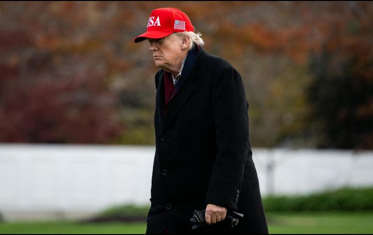 El mensaje continuó con la retórica habitual de Trump, quien aseguró que la guerra nunca habría comenzado con él en el poder. EFE/G. SLOAN