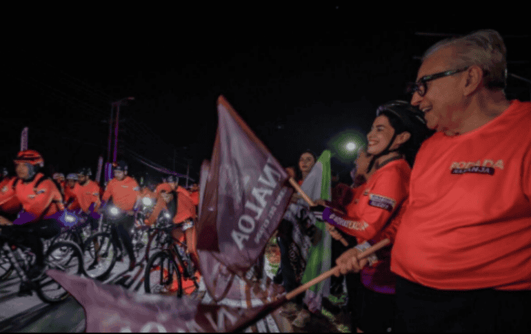 La ruta de la Rodada Naranja cubrió los trayectos de Culiacán a Imala y Sanalona, un recorrido que fue muy bien recibido por los ciclistas. ESPECIAL / GOBIERNO DEL ESTADO DE SINALOA