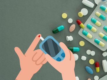 El año pasado, la diabetes cobró la vida de casi 113 mil mexicanos y el tratamiento implica desembolsar anualmente hasta 46 mil 900 pesos por persona. ESPECIAL / CANVA