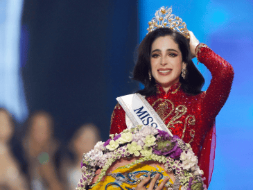 Pemex negó que exista una relación con los dueños del concurso Miss Universo y el reciente triunfo de la mexicana Fátima Bosch, hija de un directivo de la empresa petrolera. EFE/EPA/R. Yongrit