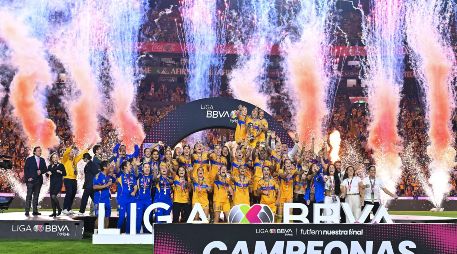 Tigres vivió una tarde mágica y se refrendó como el equipo más ganador de la Liga MX Femenil. IMAGO7.
