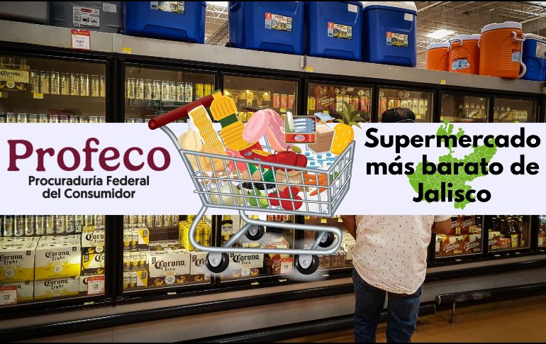 En este supermercado encuentras los precios más bajos de todo Jalisco para adquirir la Canasta Básica; se encuentra en Zapopan. EL INFORMADOR / ARCHIVO