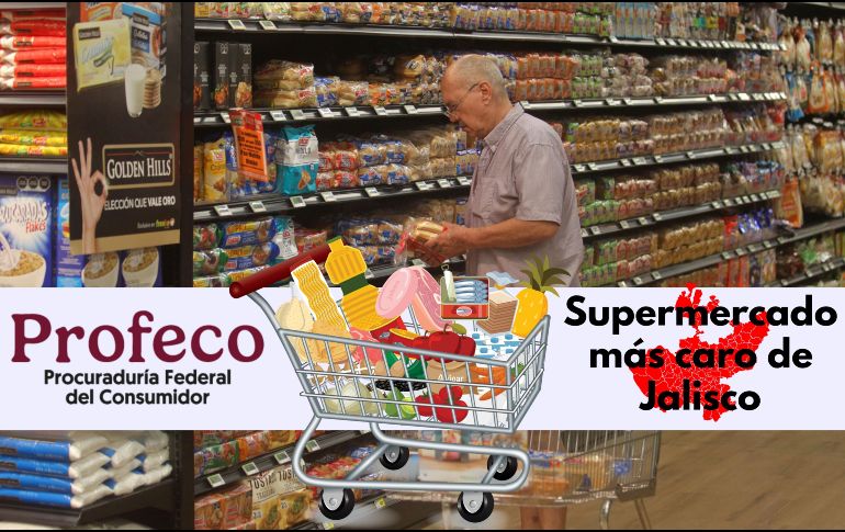 En este supermercado encuentras los precios más altos de todo Jalisco para adquirir la Canasta Básica; se encuentra en Tonalá. EL INFORMADOR / ARCHIVO