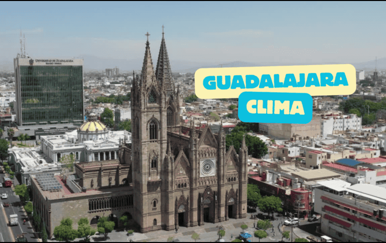 El pronóstico del clima para Guadalajara esta semana considera temperaturas frescas, siendo los días más fríos: lunes, martes, viernes y sábado. ESPECIAL / CANVA