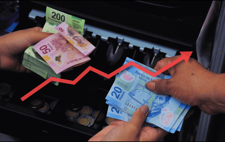 El dato de inflación de la primera quincena de noviembre está por encima de la meta del 3% del Banco de México, según indica el Inegi. NTX / ARCHIVO