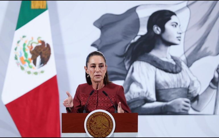 En medio del nuevo episodio de tensión diplomática entre ambos países, Sheinbaum indicó que siempre se debe apostar por el diálogo. EFE/M. Guzmán