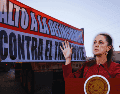 "No es que estén bloqueando porque no haya diálogo, hay diálogo", sostiene Sheinbaum. EFE / M. Guzmán / ARCHIVO
