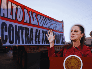 "No es que estén bloqueando porque no haya diálogo, hay diálogo", sostiene Sheinbaum. EFE / M. Guzmán / ARCHIVO
