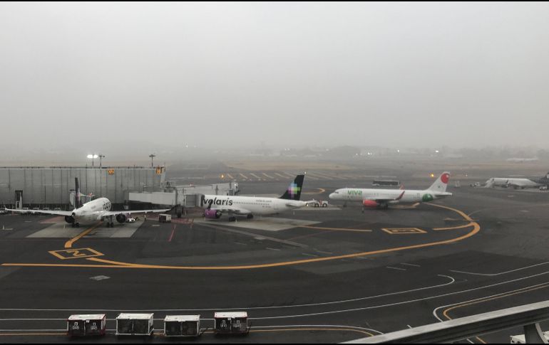 El AICM no ha reportado afectaciones en sus operaciones este lunes luego del inicio de los bloqueos carreteros. SUN / ARCHIVO