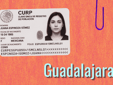 El trámite de la CURP Biométrica, será voluntario y totalmente gratuito en toda Guadalajara. ESPECIAL